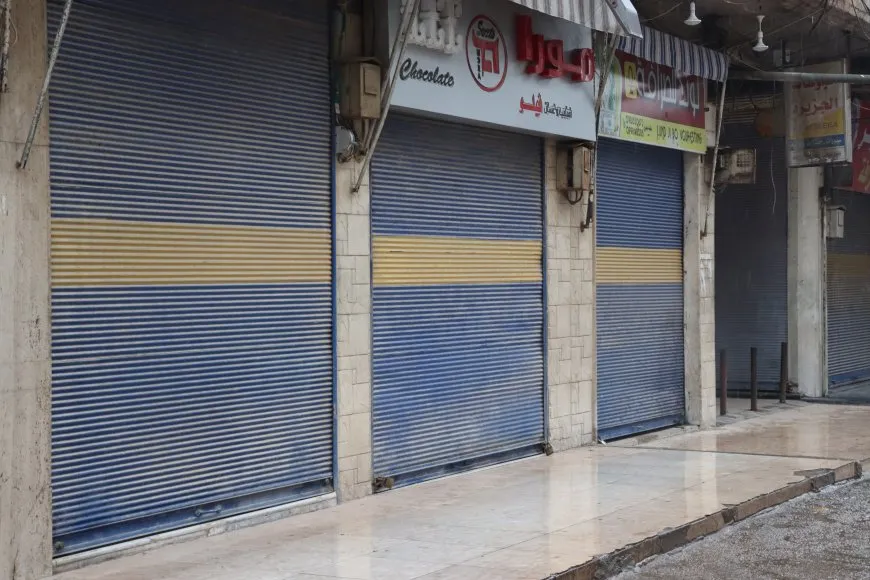 Li kantona Cizîrê dikan hatin girtin