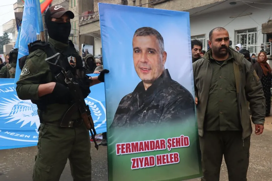 Bi meşeke girseyî şehîd Ziyad Heleb bi bîr anîn