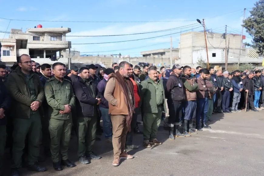 Merasîma sersaxiyê ji bo şehîdên berxwedana Şêxmeqsûdê
