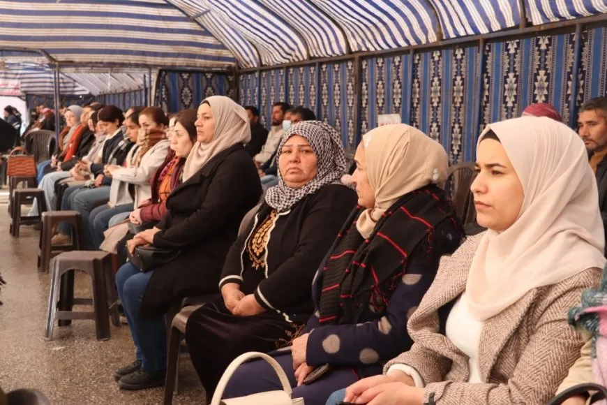 Merasîma sersaxiyê ji bo şehîdên berxwedana Şêxmeqsûdê