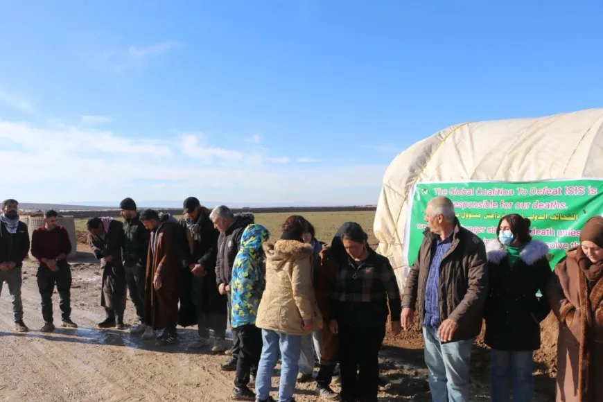 li pêşiya navenda koalîsyona navnetewî çalakiya şermezarkirinê