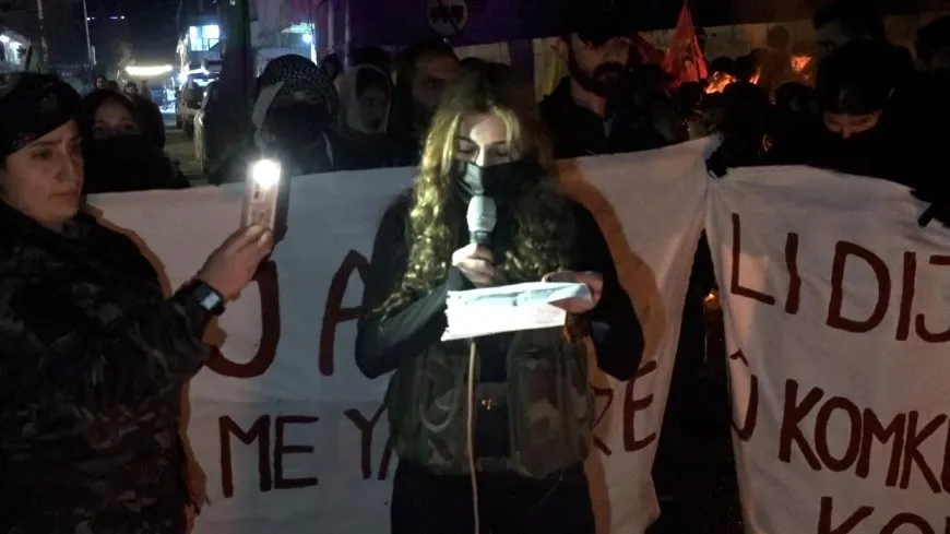 Ciwanên Şoreşger û Jinên Ciwan komkujiyên li Şêxmeqsûdê şermezar kirin
