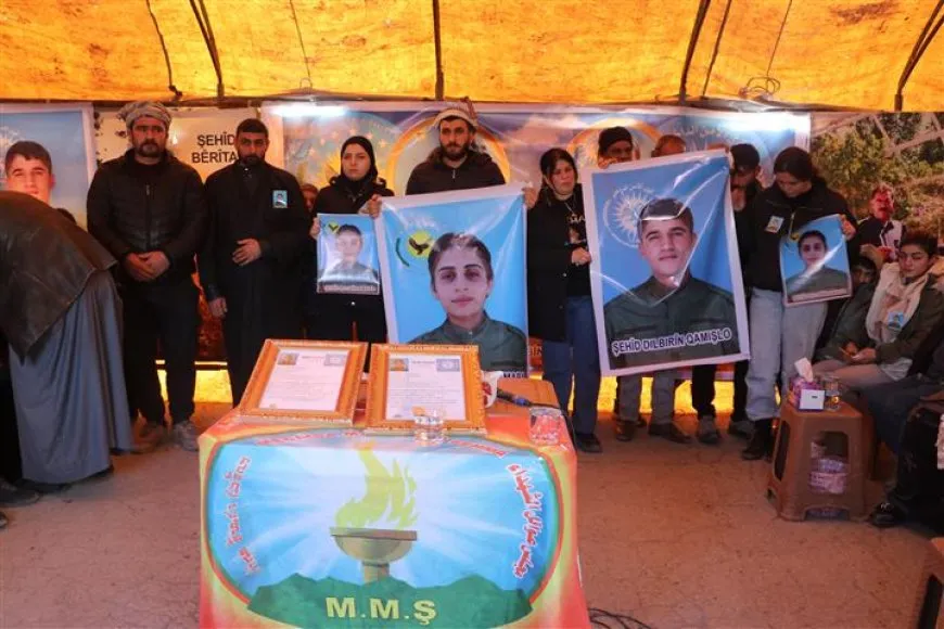 Ji bo 2 şehîdên berxwedana Şêxmeqsûd û Eşrefiyê merasîma xiyabî