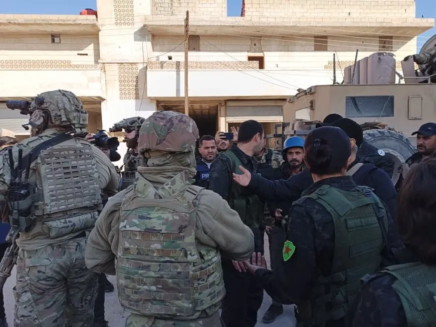 Şandeyeke Hevpeymaniya Navneteweyî û QSD`ê çû Dêr Hafir
