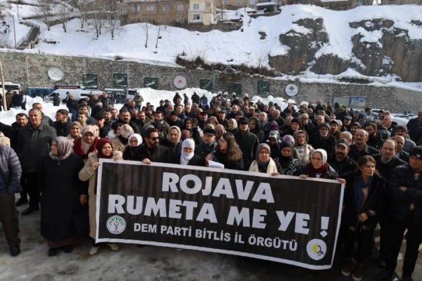 Li Bedlîs, Geverê û Îzmîrê çalakiyên ji bo Rojava