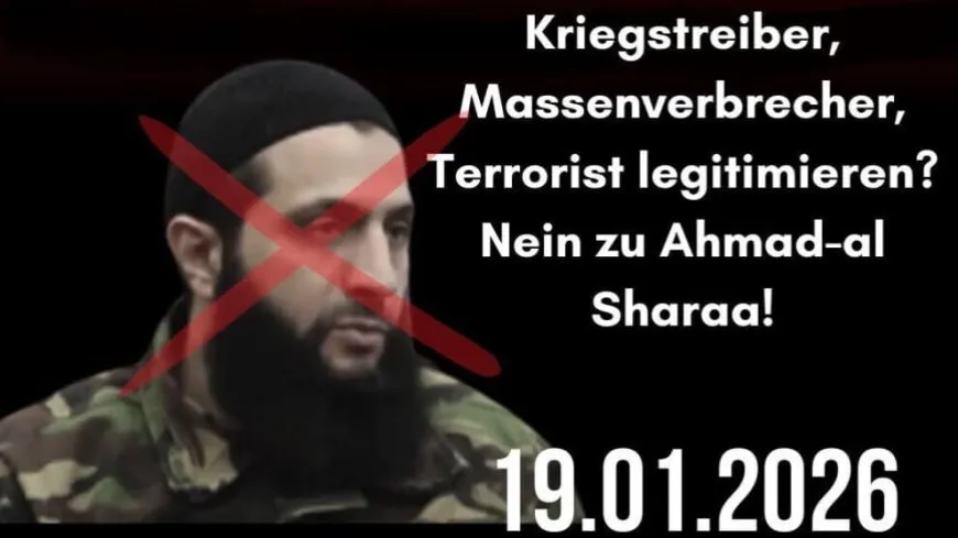 Serdana Ahmed El Şeri dê li Almanyayê were protestokirin