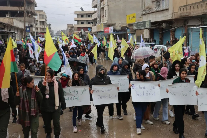 Kantona Cizîrê bersiva seferberiyê da û herikî qadan
