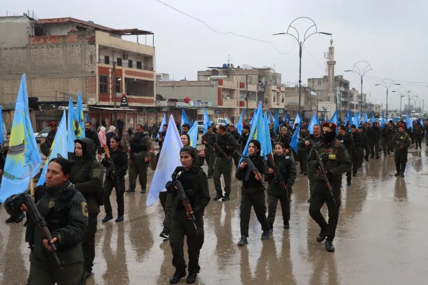 Kantona Cizîrê bersiva seferberiyê da û herikî qadan
