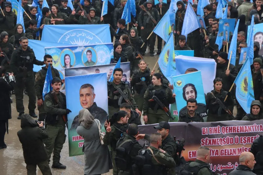 Kantona Cizîrê bersiva seferberiyê da û herikî qadan