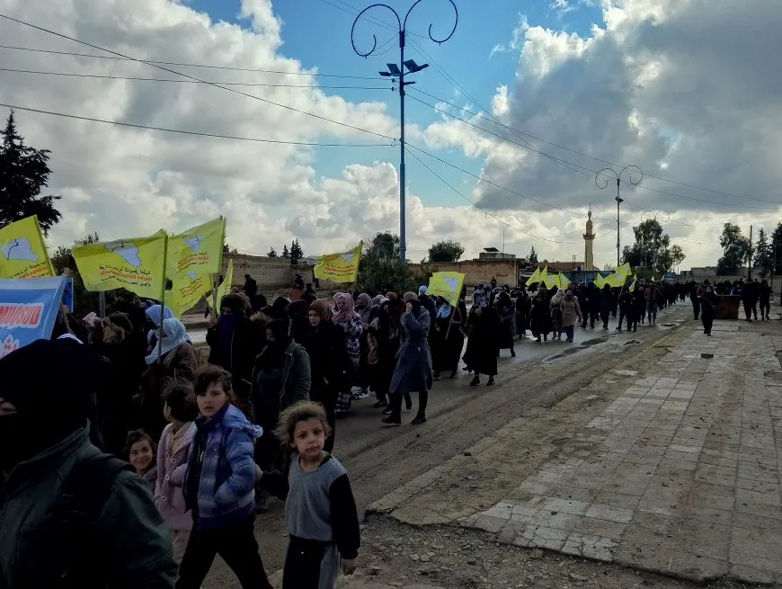 Şêniyên Til Hemîsê piştgirî da QSD’ê