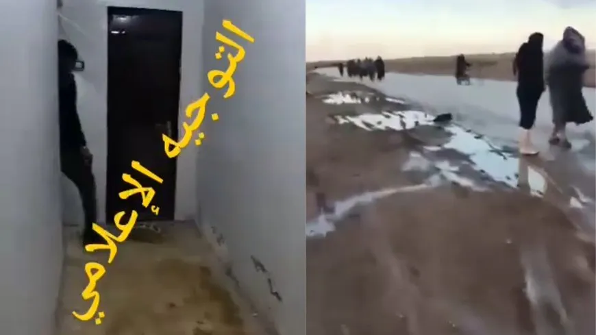Dîmenên ku çeteyên hikumetê girtiyên DAIŞˊê ji girtîgeha Şedadê derdixin