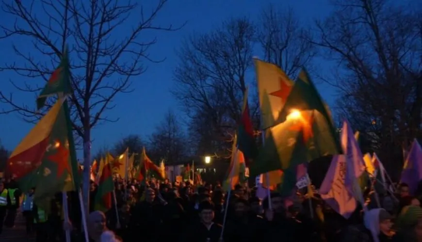 Li bajarên Ewropayê Kurdistanî ji bo Rojava li qadan in