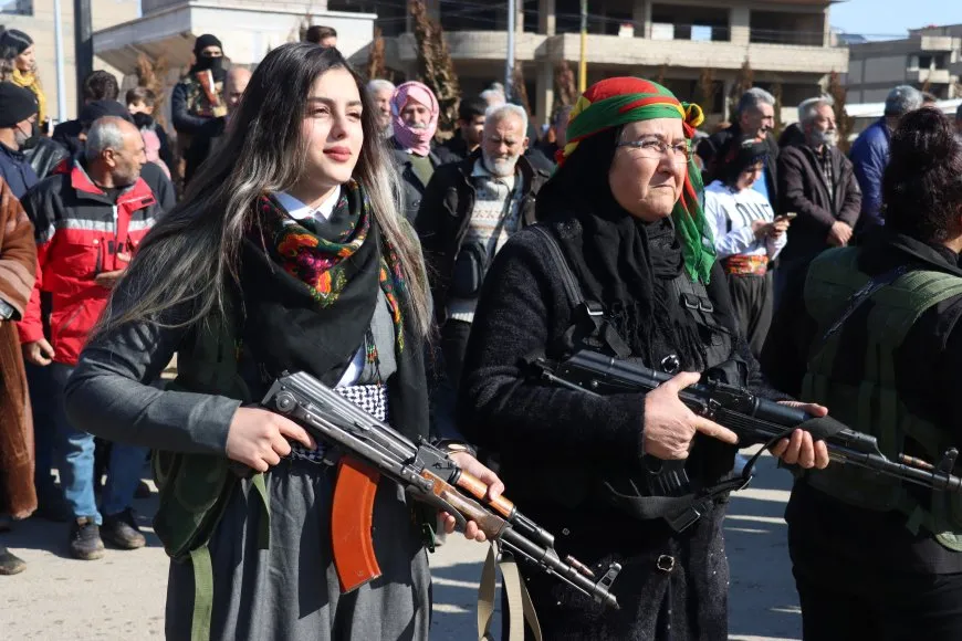 Li Qamişlo bi sedan kes tevlî seferberiyê bûn