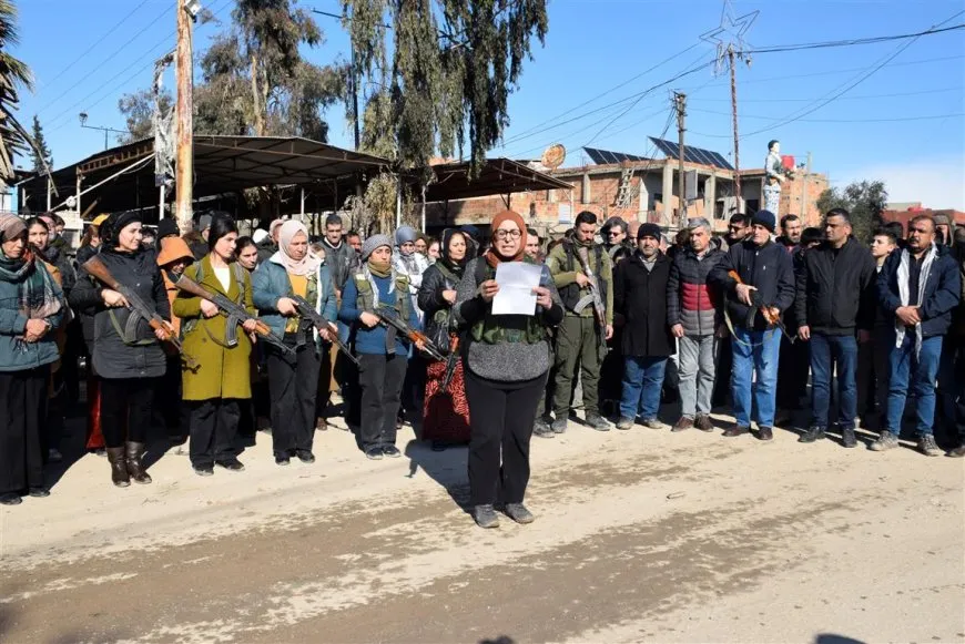 Şêniyên Dirbêsiyê tev li seferberiya giştî bûn