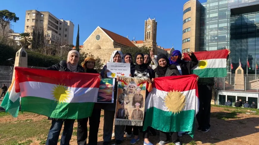 Kurdistaniyên li Lubnanê ji bo Rojava çalakî kir