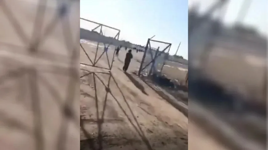 Bi dîmenan aşkera bû ku çeteyên DAIŞ`ê ji kampa Holê dane revandin