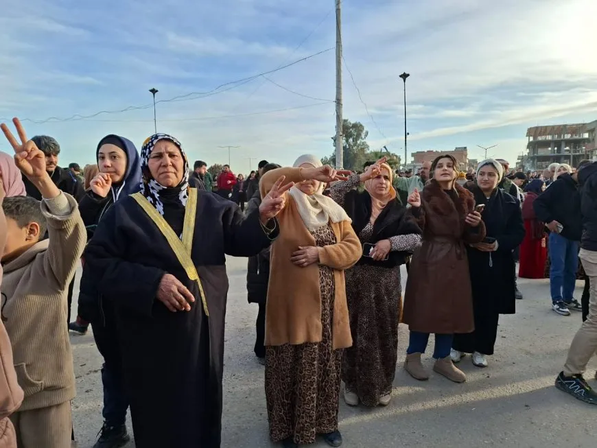 Karwanê seferberiyê yê Başûr gihîşt Hesekê: Bi hezaran kesan pêşwazî kir