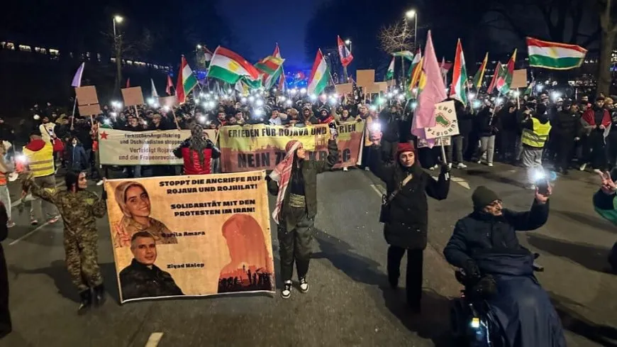 Li 5 bajarên Almanyayê piştgiriya Rojava: Dewleta Tirk, DAIŞ û HTŞˊê yek in