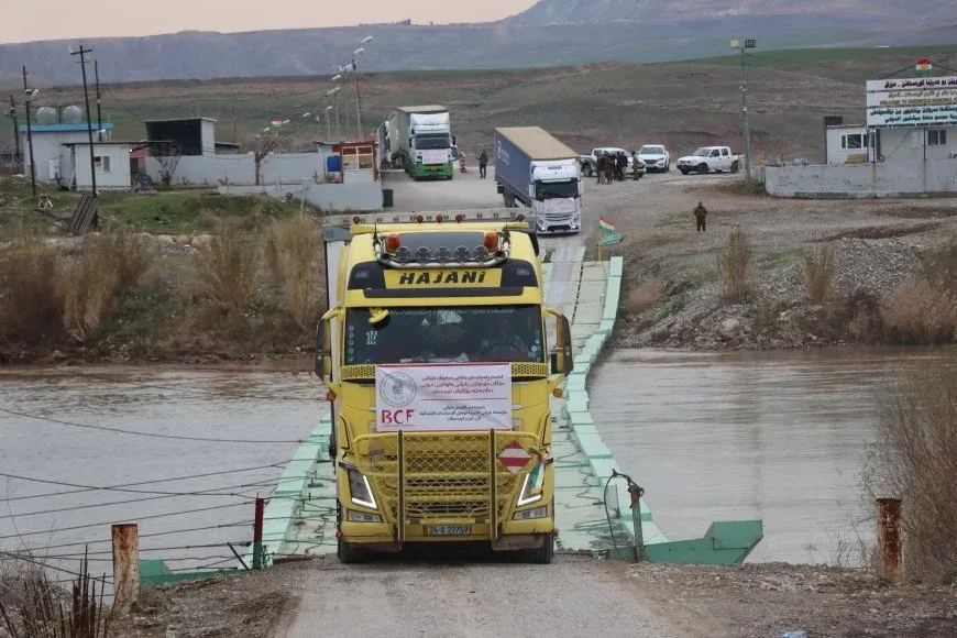 Dezgeha Xêrxwaziyê ya Barzanî karwanekî din şand Rojava