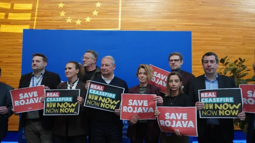 Ji Koma Dostaniya Kurd a PE'yê çalakiya ji bo Rojava