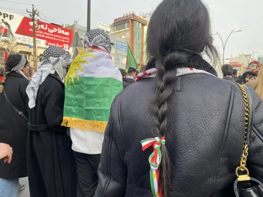 Li Silêmaniyê bi hezaran qîr kir: Bijî Berxwedana Rojava