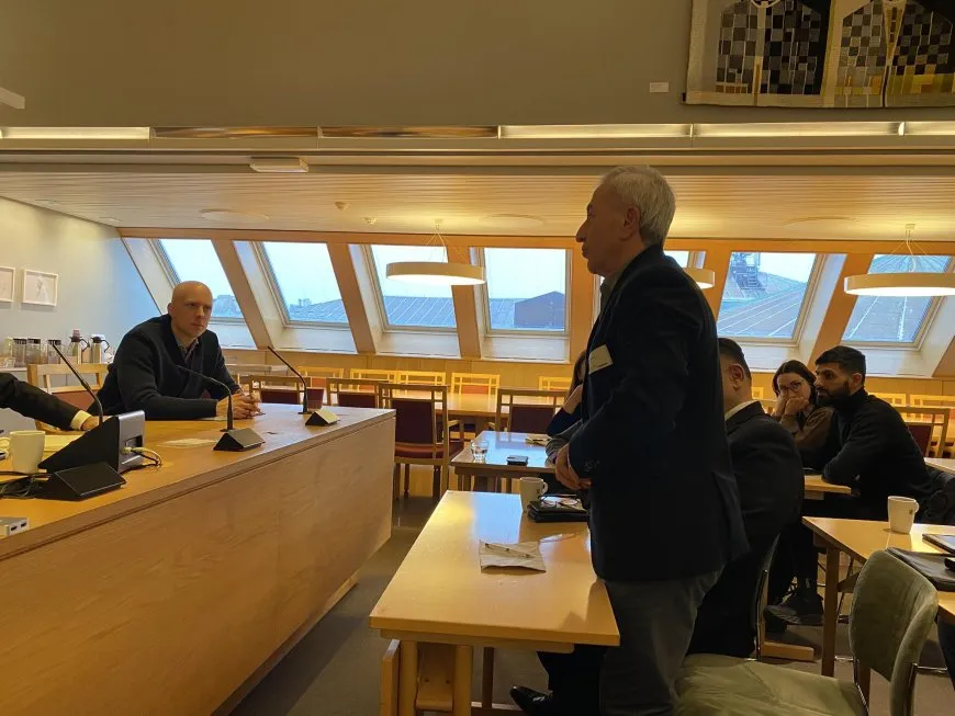 Parlamentoya Norwêcê pêşwaziya şandeya Kurdan kir