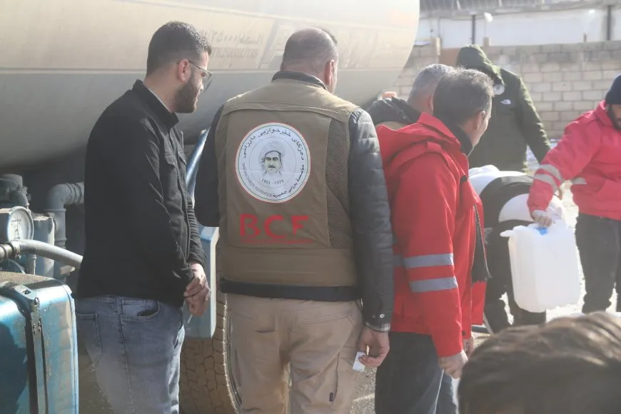 Şênî û sazî alîkariyên mirovî didin malbatên koçber