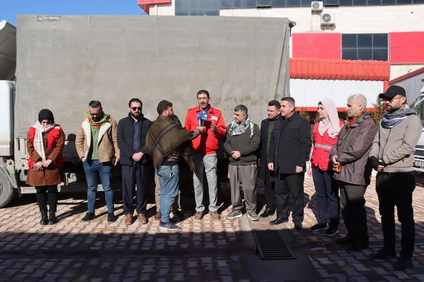 Ji Başûr 2 hezar paketên dermanan gihîştin Qamişlo 