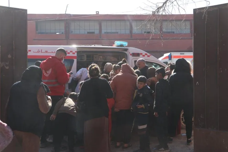 Li Dirbêsiyê alîkarî ji koçberan re hat pêşkêşkirin