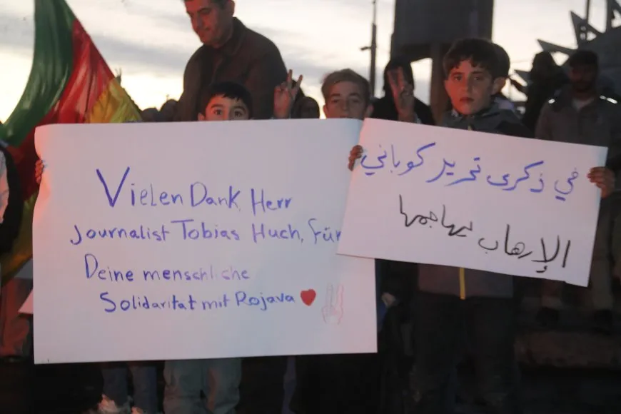 ˋWê Kobanê li dijî terorê bimîne sembola berxwedan û serkeftinêˊ