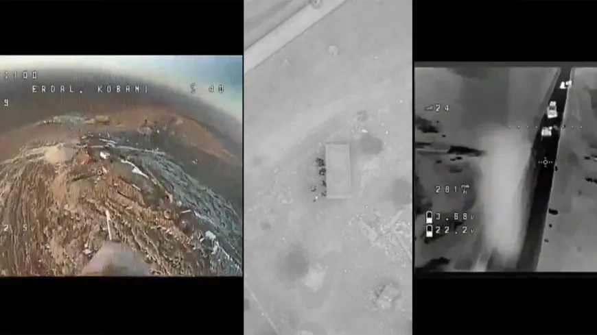 YPJ û QSDˊê dîmenên 4 çalakiyên hewayî li Kobanê parve kirin