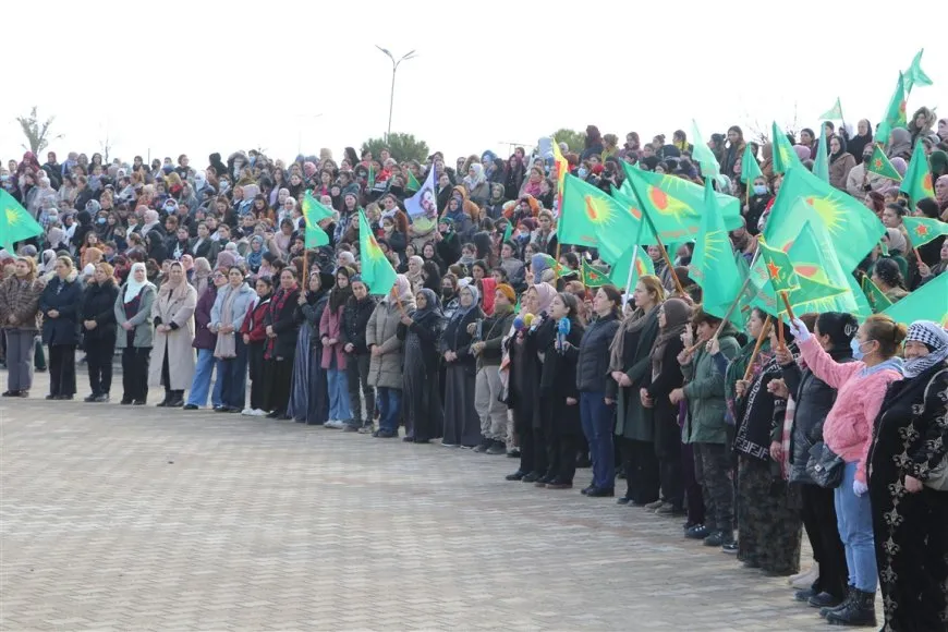 Jinan li dijî êrişan çalakiyek li dar xist