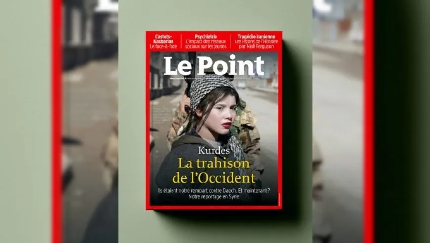 Kovara Le Point bi manşeta ’Xiyaneta welatên rojava’ derket