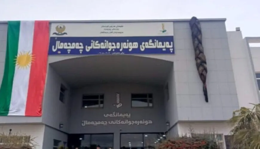 Li Çemçemal peykerekî 5 metre a ‘Kezî’ hate çêkirin