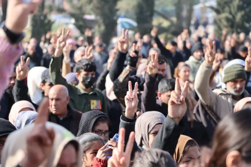 Li Kobanê ji bo 4 şehîdan merasîm