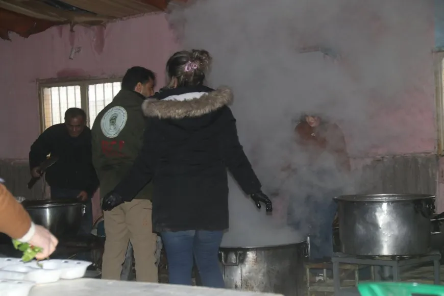Li Cizîrê pêşkêşkirina alîkariyên mirovî ji bo koçberan didome