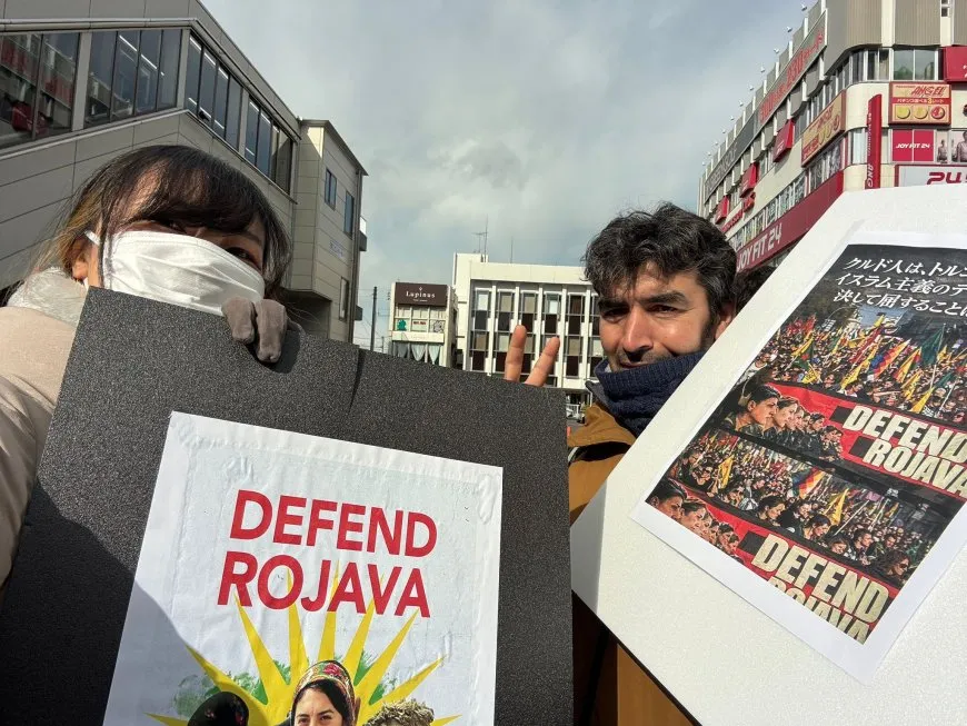 Li Japonyayê çalakiya ji bo Rojava