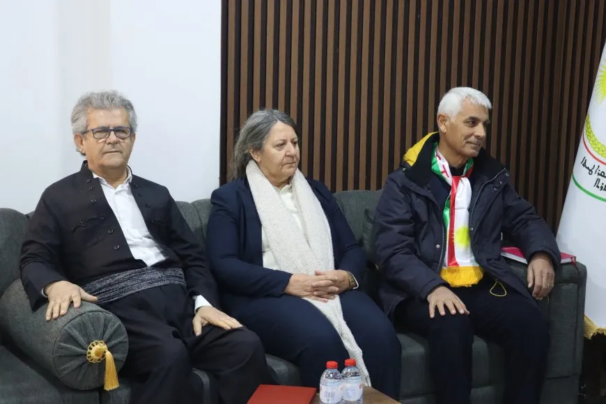 Şandeya KNKˊê serdana Meclisa Rêveber a Cizîrê kir