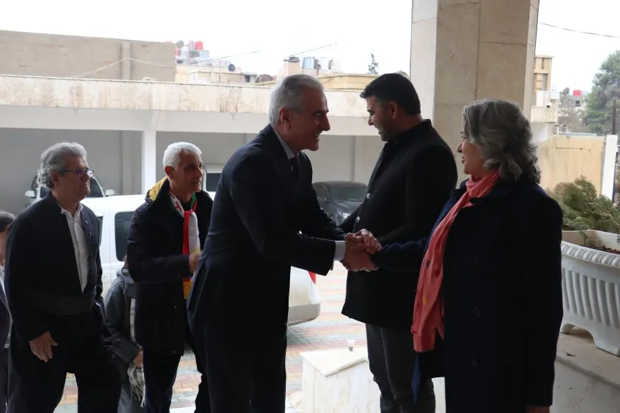 Şandeya KNKˊê serdana Meclisa Rêveber a Cizîrê kir