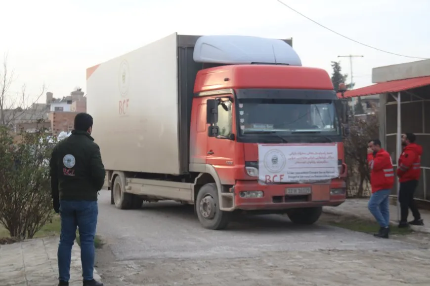Li Amûdê belavkirina alîkariyê li koçberan didome