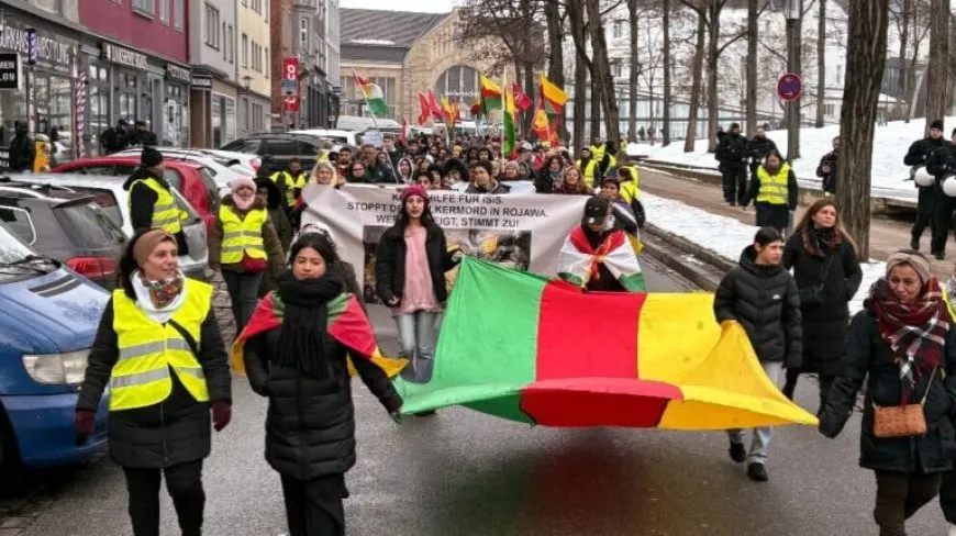 Li Ermenistan û Almanyayê çalakiyên ji bo Rojava: Dijmin ji hêza me ditirse