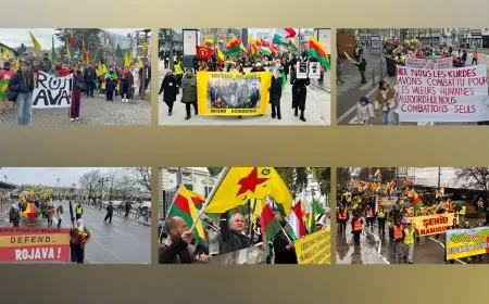 Li tevahî welatên Ewropa û cîhanî ji bo Rojava çalakiyên girseyî hatin lidarxistin