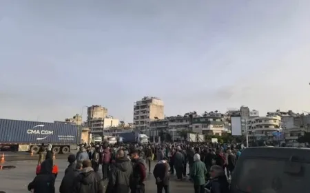 Xwepêşandanên karkerên bendera Laziqiyê didomin