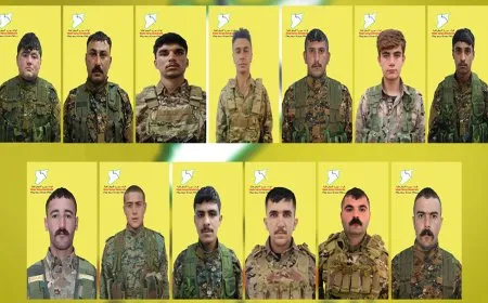 QSD’ê nasnameyên 13 şehîdan aşkera kirin
