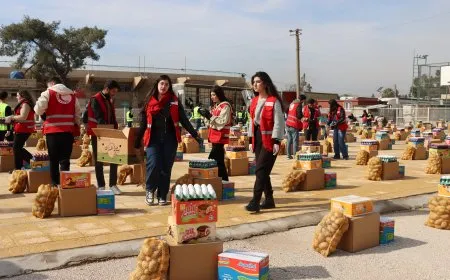 Li herêmên Cizîrê belavkirina alîkariyan li koçberan didome