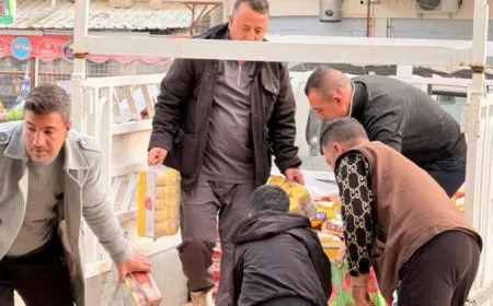 Xelkên Şengalê ji bo Rojava alîkarî şandin
