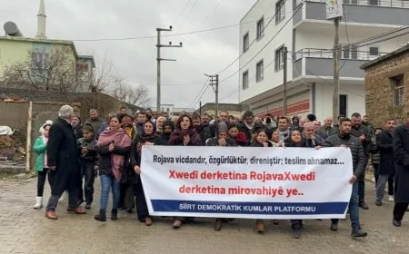 Li Sêrtê meşek girseyî ji bo Rojava hat lidarxistin