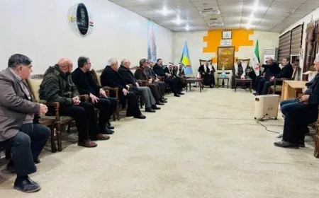 Rûspiyên eşîrên Ereban serdana P.D.P.K.S'ê kir