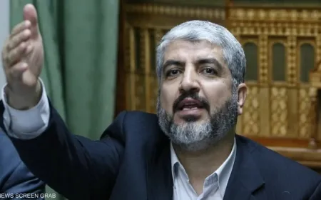 Xalid Mişel: Hamas dev ji çekên xwe berande
