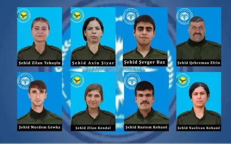 Nasnameyên şehîdên berxwedana Şêxmeqsûdê hatin aşkerakirin